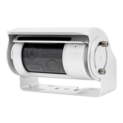 CARGUARD SYSTEMS - Caméra arrière Double pour navigateur, moniceiver et Moniteur avec 2 entrées pour Appareil Photo, 150° et 60°, 9-32V, PAL