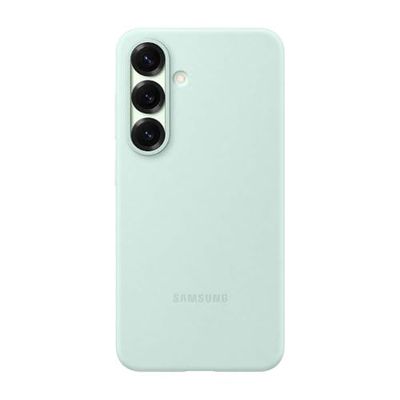 Samsung Färgglatt silikonfodral för Galaxy S25, Mint