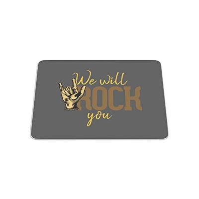 Bonamaison, Tapis de Souris Rectangle Imprimé Numériquement, Fond Antidérapant, pour Bureau et Maison, Taille: 22x18cm