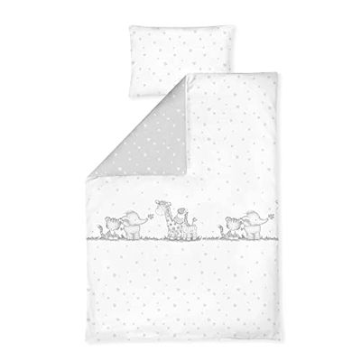 Julius Zöllner Ropa de Cama Infantil 100% algodón, estándar 100 de Oeko-Tex, Fabricado en Alemania, tamaño 100 x 135 + 40 x 60 cm, pandillas de la Selva