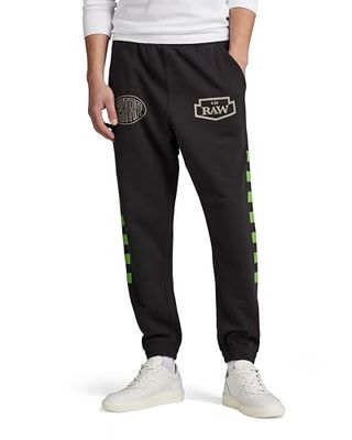 G-STAR RAW Moto Graphic sw Pant, zwart (Dk Black D23912-b782-6484), L