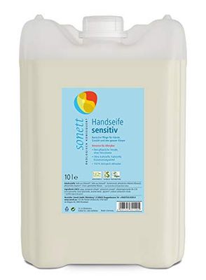 Jabón de manos sensible: cuidado básico para manos, cara y cuerpo entero, 10 l