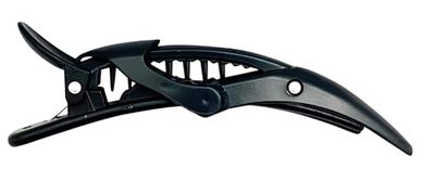 FORNOR 15670 PINCE A CHEVEUX POUR COIFFEUR PINCE A CHEVEUX NOIRE X4 11.5