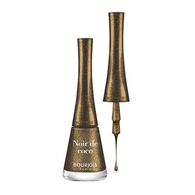 Bourjois 1 Seconde Nail Polish - 39 Noir De Coco, 9 ml (0.30 oz)