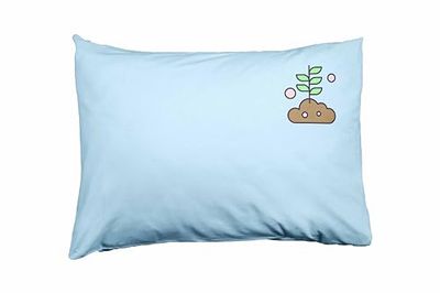 Bona Basics, Housse de Coussin décorative Décoration de la Maison pour canapé, Cafétéria, Taille: 50x35 cm, Couleur: Bleu Clair
