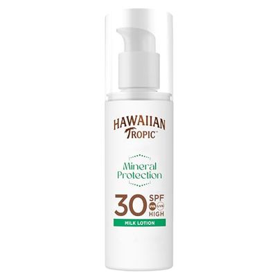 Hawaiian Tropic Mineral - Loción Leche Solar Nutritiva Corporal Factor SPF 30 - 100 ml