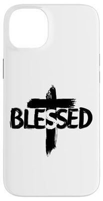 Christian Faith Blessed Cross Jesus Christ For Christians Carcasa para iPhone 14 Plus