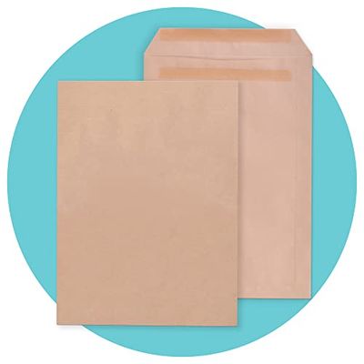 Triplast 100 x C5 Manilla Self Seal Security Envelopes (Size: 229x164mm) | Fully Opaque, Self Sealing & Printer Safe Mailing Paper Envelopes | Ideal for Everyday Home, Office & Commercial Use