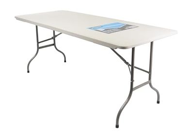 monkey ladder Table Pliante – 180 x 75 x 74 cm, Design Pratique, Facile à Ranger, idéale pour l'intérieur et l'extérieur, Robuste et Durable