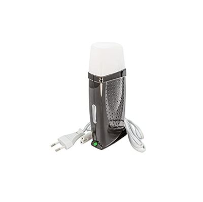 EpilWax Royal Epilator 35 Watts Professional Roll-On Wax Hair Removal Wax 100ml with Hair Removal Strips - "Hair Removal Device Warmer Wax Cartridge Refill" (Royal Black)