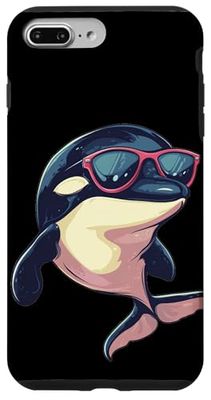 Costume d'orque à lunettes de soleil drôle avec lunettes de soleil Coque pour iPhone 7 Plus/8 Plus