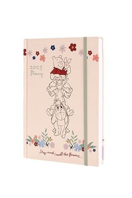 Pyramid Winnie l'ourson Agenda 2025, format A5, 14,8 x 21 cm, pour enfants et adolescents, organiseur quotidien pour bureau et école