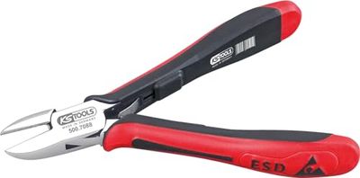 KS Tools KST-500.7088-E ESD Pince coupante, 135 mm, sur Oreille