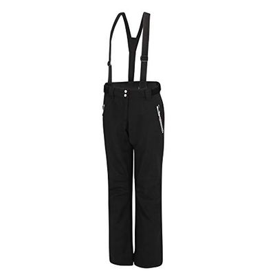 Dare 2B Salopette De Ski Imperméable Effused II, Pants Donna, Nero, FR : XS (Taglia Produttore : 8)