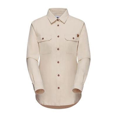 Mammut Tamaro Undyed Longsleeve Shirt Women Light Brown M