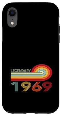 Legendary 1969 Vintage Retro Legendary Birthday Design Case for iPhone XR