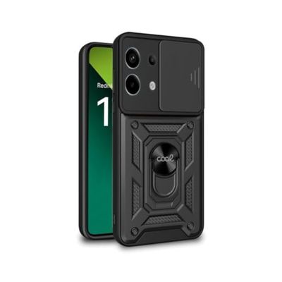 Carcasa Cool para Xiaomi Redmi Note 13 Pro 5G / Poco X6 5G Hard Ring Negro