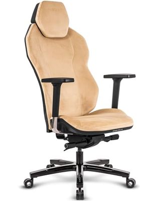 Quersus Chair ICOS.1.2 Beige konijn stoel, faux leer, universeel