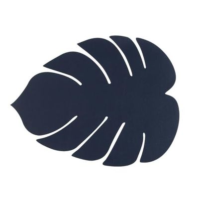 Versa Sottopentola Foglia di Pianta Blu 35 x 44,5 cm