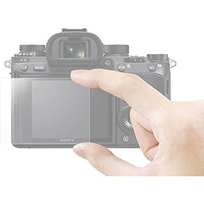 Sony pck-lg1, protezione per schermo in vetro per fotocamera Sony Alpha 9