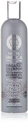 Natura Siberica Shampooing Certifié Biologique pour Tous Types de Cheveux Volume/Nutrition 1 Unité