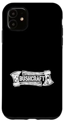Bushcraft Nature Outdoors Camping and Adventurer Design Case for iPhone 11