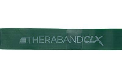 Thera-Band CLX Fitnessband voor volwassenen, uniseks, sterk, groen, eenheidsmaat