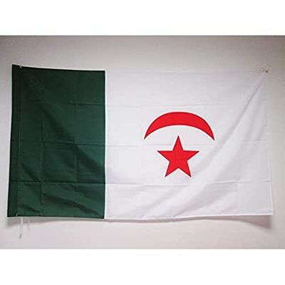 AZ FLAG Bandiera Algeria NAZIONALISTA 1960 150x90cm - Bandiera ALGERINA NAZIONALISMO 90 x 150 cm Foro per Asta