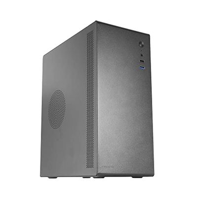Mars Gaming Tacens ORUMX500, Mini-tour Slim Micro-ATX + alimentation SFX 500W, Ultra Compact, Châssis acier, Ventilateur 80mm, Noir