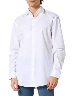 HUGO Men's C-Mabel Shirt, Open White199, 18.5R