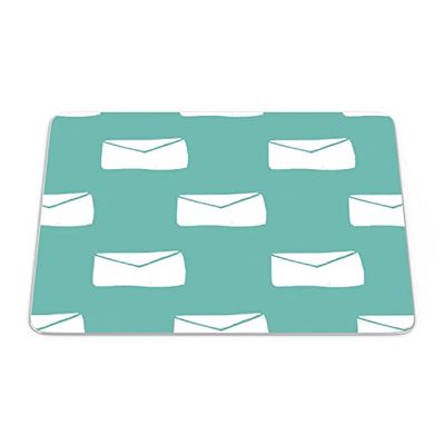 Bonamaison, Tappetino per mouse rettangolare, con stampa digitale, antiscivolo, per ufficio e casa, dimensioni: 22 x 18 cm