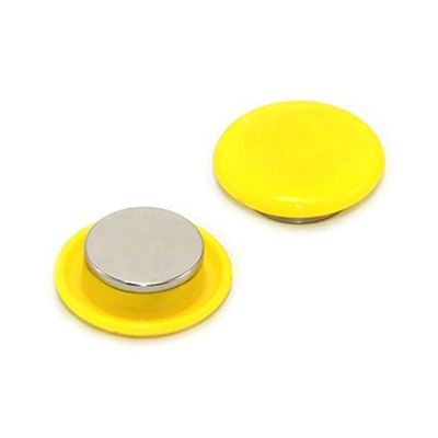 First4magnets F4M30ND2-YELLOW-2-30 mm di diametro magnete x 11 mm di altezza bacheca potere/pianificazione - giallo (2-pack)