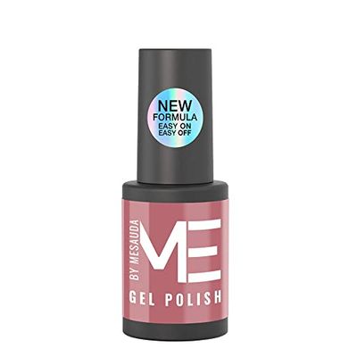 Me by Mesauda Smalto semipermanente Marrone - 178 Mauve - Smalto per unghie gel – Formula easy on – easy off - Vegan e Cruelty free – 4,5 ml