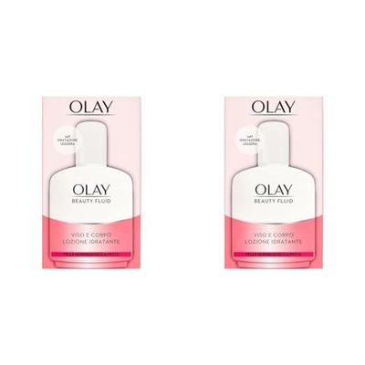 Olay/Olaz Beauty Fluid Latte Idratante Viso E Corpo 100 ml (Confezione da 2)