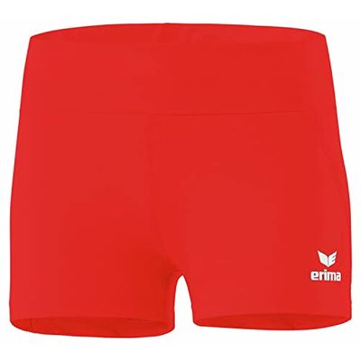 Erima Racing 2.0 Hot Pants da Atletica, Donna, Rosso, 36