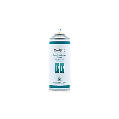 Ewent EW5618 - Pulverizador para lubrificação de cabos em spray 200 ml, transparente