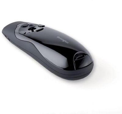 Kensington Presenter Expert - Télécommande de Présentation USB Sans Fil avec Pointeur Laser Rouge et Contrôle du Curseur, Compatible avec Windows & macOS - Portée 45m (K72425EU)