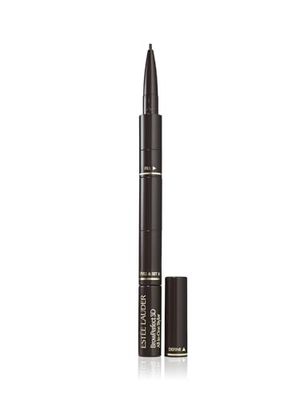 Estée Lauder BrowPerfect 3D Styler tout-en-un avec gel à sourcils, crayon et poudre et pinceau enroulé, marron noirci