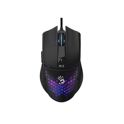 Bloody L65 Max RGB 12000 CPI Sensor Ultra Core 3&4 Active Custom Made Optical Gamer Gaming Mouse-H.Comb