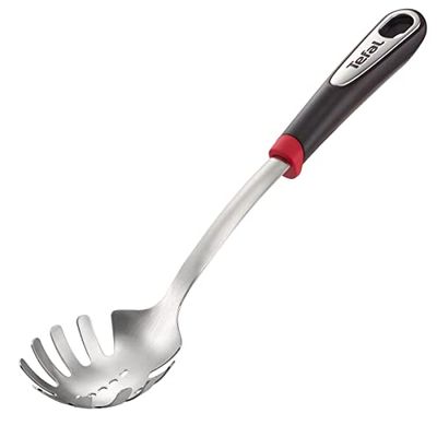 Tefal k1180814 Ingenio Inox Cucchiaio per Spaghetti Acciaio Inossidabile Argento 38.0 x 9,1 x 5,09 cm