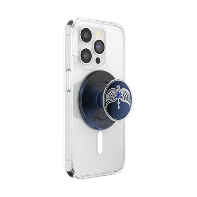 PopSockets Impugnatura per telefono per MagSafe, presa magnetica e supporto per telefono, cavalletto a mani libere, compatibile con ricarica wireless, Harry Potter, diadema smaltato