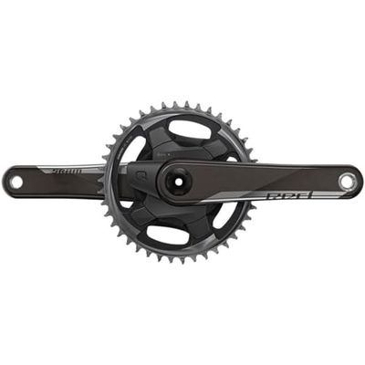 SRAM Unisexs 1X D1 Road Powermeter Dub Power meter, svart, 172,5 mm – 46t