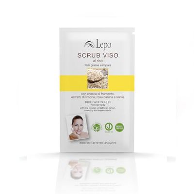 Lepo Scrub Viso Al Riso - 15 Ml