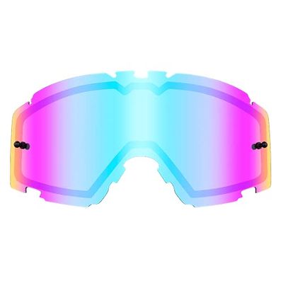 O'NEAL | Motocross Goggle Spare Parts | Motorcycle Enduro | Dubbele Lens voor Maximale Lichttransmissie, 1.2 mm Lens met 100% UV-bescherming | B-30 Goggle Spare Double Lens | Radium Blue | One Size