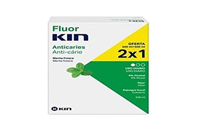 Pack Fluorkin Anticaries Colut 500 ml X2