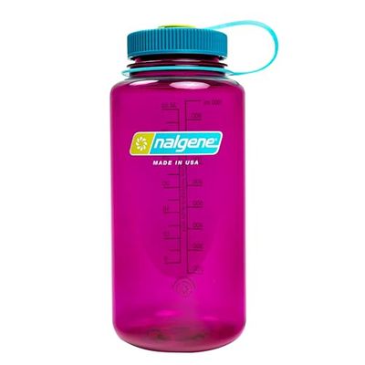 Nalgene Sustain 32 oz WM Botella de Agua, Unisex, Morado, 1 L
