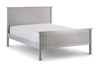 Julian Bowen Maine 150CM Bed, Wood, Dove Grey, King