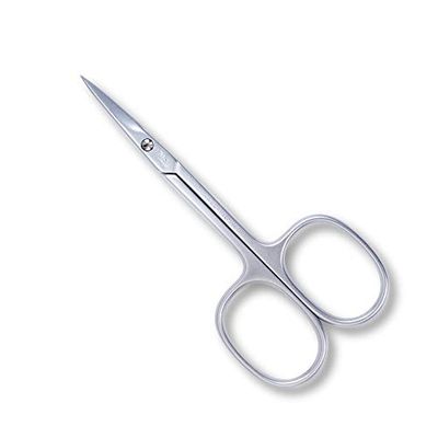 Credo Solingen forbicine 8 cm, curvo, Cromo Opaco