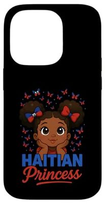 Principessa Haiti Bandiera Haiti Ragazze Nere Melanina Donne Custodia per iPhone 14 Pro
