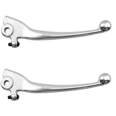 ACCOSSATO Paire de leviers pour APRILIA ATLANTIC S de 2010 à 2013 (CC 300) Levier argent Grimeca